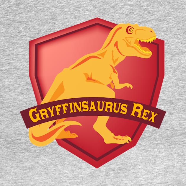 Mesozogwarts Gryffinsaurus Rex by KimbasCreativeOutlet